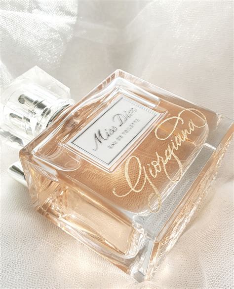 miss dior engraving